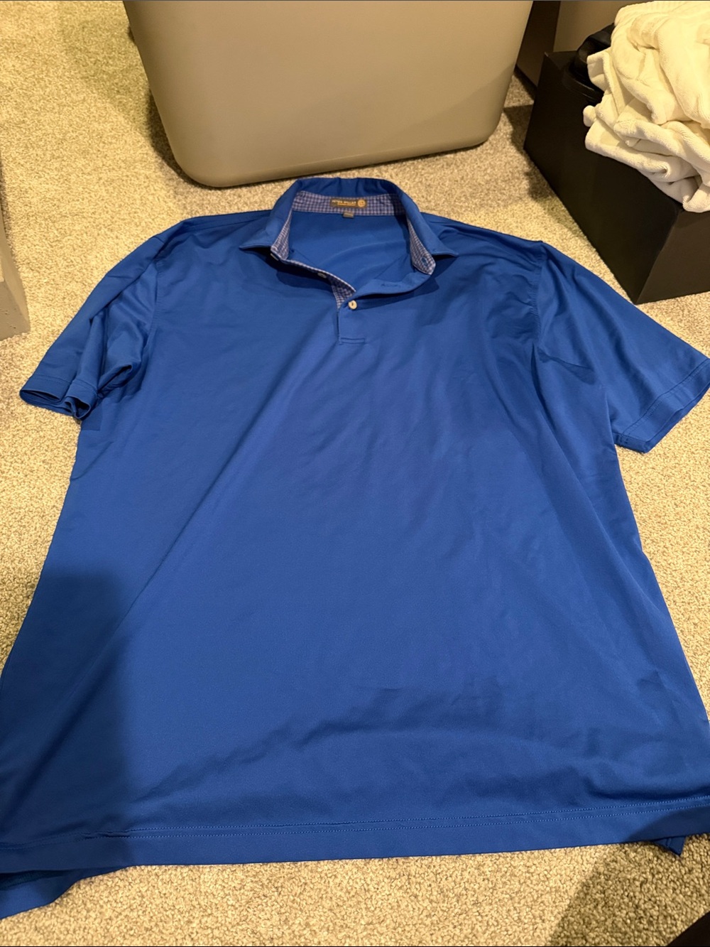 Peter Millar Blue Polo Shirt - Classic Performance Style